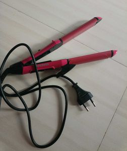 ✨GEMEINOVA 2-in-1 Hair Styler – Curl &amp; Straight