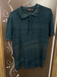 Stylish Green Polo T-Shirt