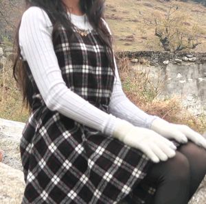 Plaid Skater Dress