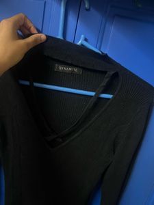 Chic Black Bodycon Dress