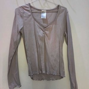 Clinched Neck Top