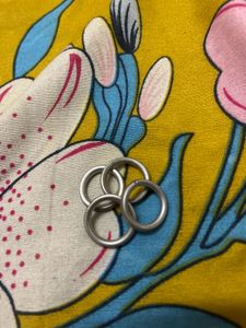 925 Silver Rings (Set of Four)-raw Product