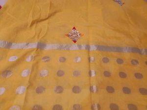 Pure Cotton Saree( Completely NEW) With  Blouse