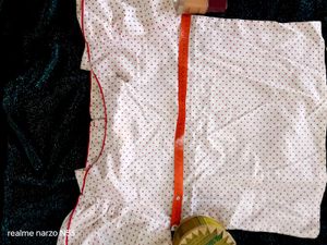 Polka Dot top with Stylish sleeves