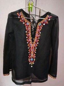 indowestern style choli pant n top co-ords