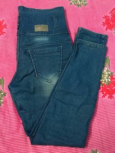Jogger Fit Women Dark Blue Jeans