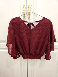 Back Bow Layer Top