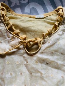 Under 100 Coins Cream Kurtha