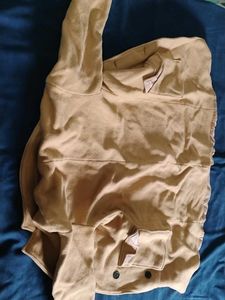 Unisex Elegant Tan Trench Coat