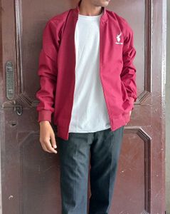 🍷LEGACY LOOK Wine Windcheater Jacket for Men