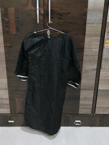 Black Embroidered Kurti