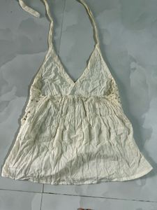 Embellished Halter Top