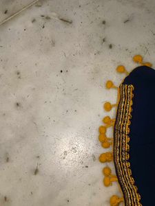 Embroidered Mirror-Work Cape