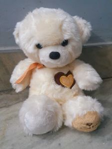 Cute Cream Teddy Bear