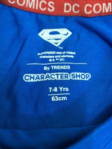 Superman T-shirt 7-8 Yrs