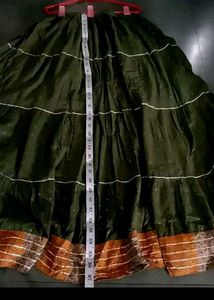 Tiered Ethnic Skirt