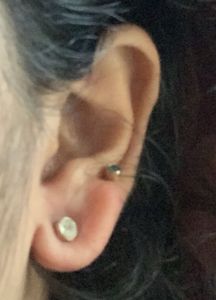 Max Silver Tone Hoop Earrings