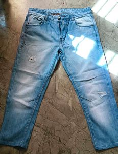 Light Wash Denim Jeans