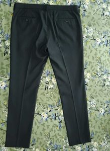 Men Slim Fir Trousers Charcol Black Colour