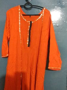 Jacket Style Anarkali Kurti