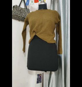 Green Woolen Sweater