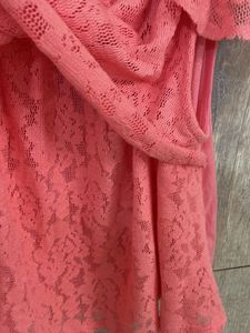 Cute Pink Lace Top