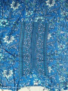 Blue Floral Print Tunic