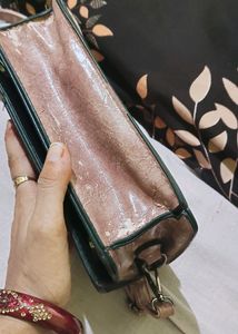 Rose Gold Sling Bag
