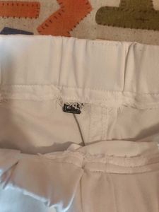 Boys White And Black Shorts