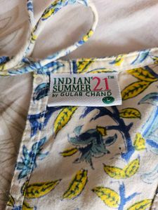 Gulab Chand Sleeveless Kurti