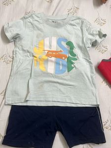 2 Shorts 3 Tshirts Combo