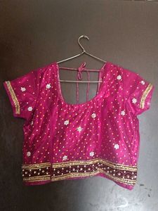 Lehenga Choli With Out Dupatta Fabric Net