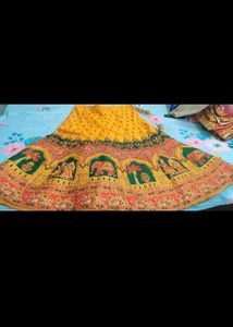 Yellow Beautiful Lehenga