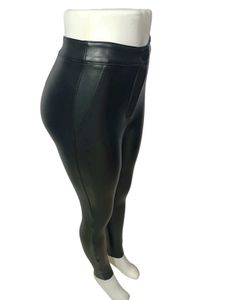 Sleek Black Faux leather Leggings Size 28-30