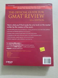 GMAT 12th Edition Review - The Official Guide