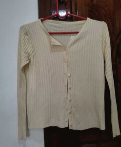 pale yellow Cardigan