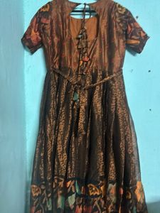 Vintage Style Floral Print Midi Dress
