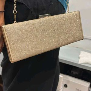 Gold Color Rectangular Box Sling
