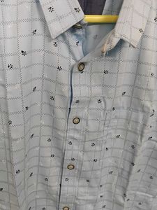 Allen Solley 38 Inch Shirt Blue