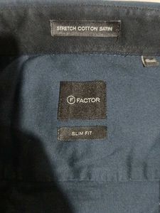 Factor Slim Fit Stretch Cotton Shirt
