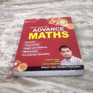 Rakesh Yadav Advance Math Book.