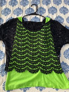 Latin quarter crop top