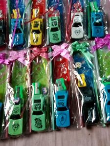Brand New 12 Stationery Sets With Toy Car