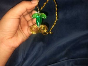 Green Stone arm cuff