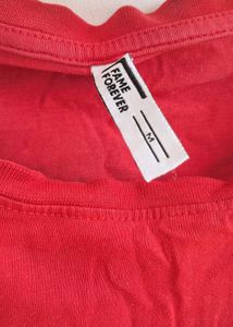 FOREVER RED TSHIRT