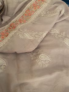 Mauve Saree