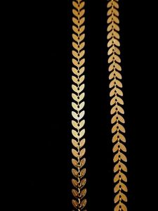 Gold Leaf Chain Necklace