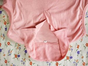 Crop top in pink color