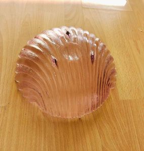 Premium Quality Glass Shell Shape Serving Big Bowl