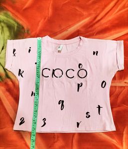 Pink Crop Top